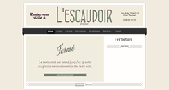 Desktop Screenshot of lescaudoir.com